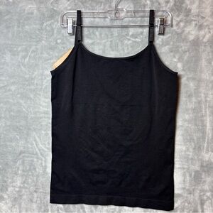 NWT Women's 3ХL Shapermint Essentials Cami Top Scoop Neck Black Shapewear